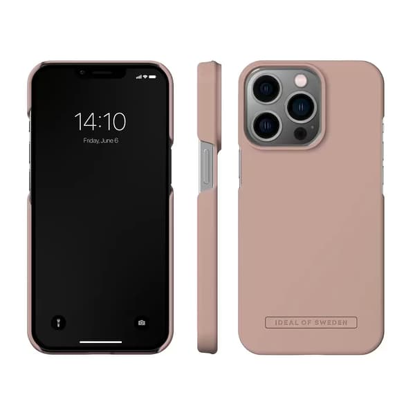 iDeal iPhone 14 Pro Seamless Skal - Blush Pink