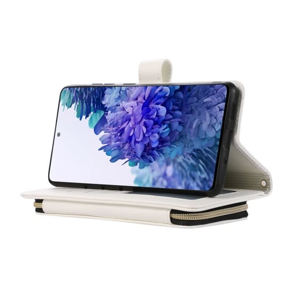 INF Lynlås Flip Telefon Etui Pung etui med kreditkort slots Samsung S21