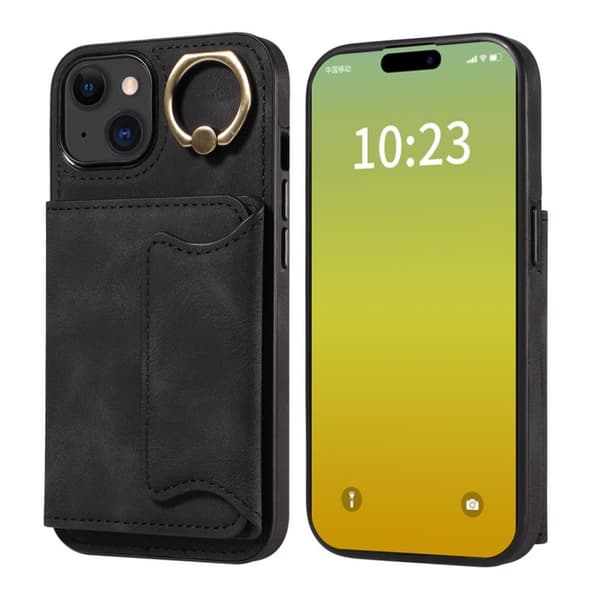 INF Multifunksjonelt telefondeksel med kortholderstativ for iPhone iPhone 15 Pro