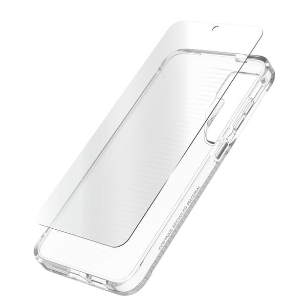 ZAGG Samsung Galaxy S24 Plus Deksel med Skjermbeskytter Luxe & Glass 360 Protect Bundle