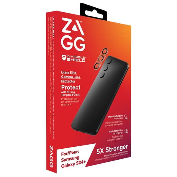 ZAGG InvisibleShield Samsung Galaxy S24 Plus Kameran suoja Glass Elite Camera Protector