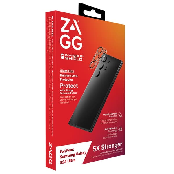 ZAGG InvisibleShield Samsung Galaxy S24 Ultra Kameraskydd Glass Elite Camera Protector