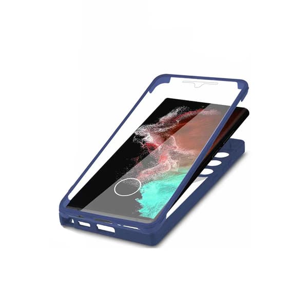 INF TPU-materiale 360° altomfattende mobiltelefonetui til Samsung-telefoner Samsung Galaxy S21