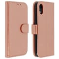 Miniatyrbild 1 av 4: iPhone XR-hölje - Apple - Klappfodral - Roséguld - Silikon Gel - Video Stöd