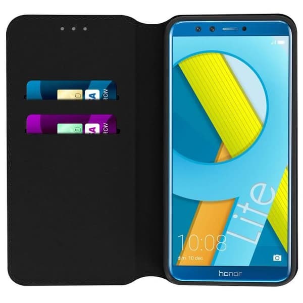 Etui Folio - Honor - 9 Lite - Ekoleder - Magnetstängning - Stödfunktion