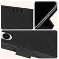 Miniatyrbild 4 av 4: Fodral för Samsung Galaxy S23 FE Flip Wallet Funktion Video Support Svart