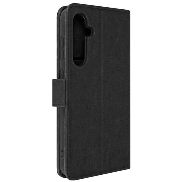 Fodral för Samsung Galaxy S23 FE Flip Wallet Funktion Video Support Svart