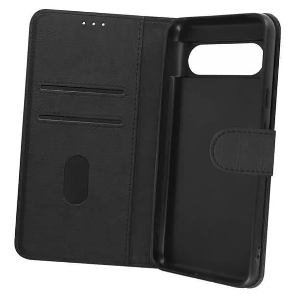 Fodral till Google Pixel 8 - AVIZAR - Chesterfield - Stativfunktion - Svart