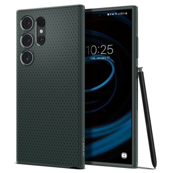 Spigen Samsung Galaxy S24 Ultra Kuori Liquid Air Abyss Green