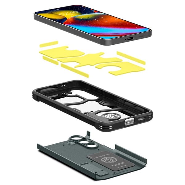 Spigen Samsung Galaxy S24 Plus Cover Tough Armor Abyss Green