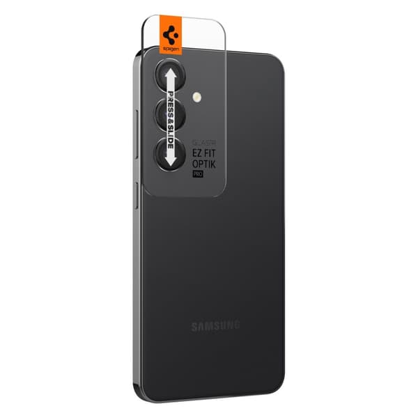 Spigen Samsung Galaxy S24 Plus Kamerabeskytter GLAS.tR EZ Fit Optik Pro 2-pak Sort