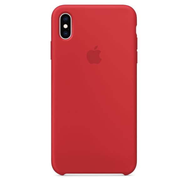 Apple Tapaus Iphone Xs Max Silicone (product) Red Punainen