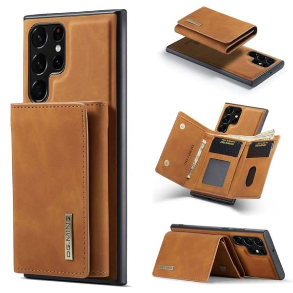 DG.MING Samsung Galaxy S24 Ultra fodral - Brun