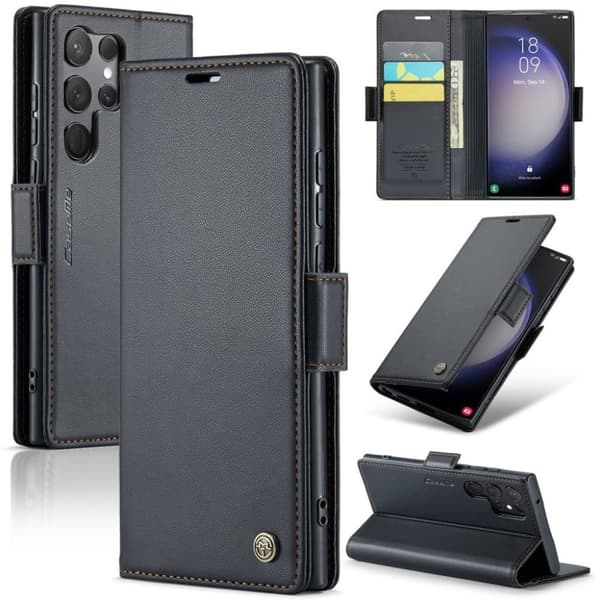 CASEME Samsung Galaxy S24 Ultra fodral - Svart