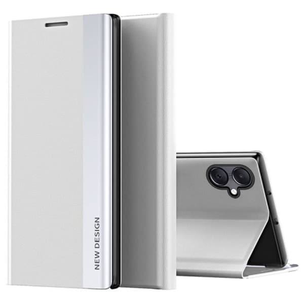 Samsung Galaxy A05 fodral med stativ - Vit