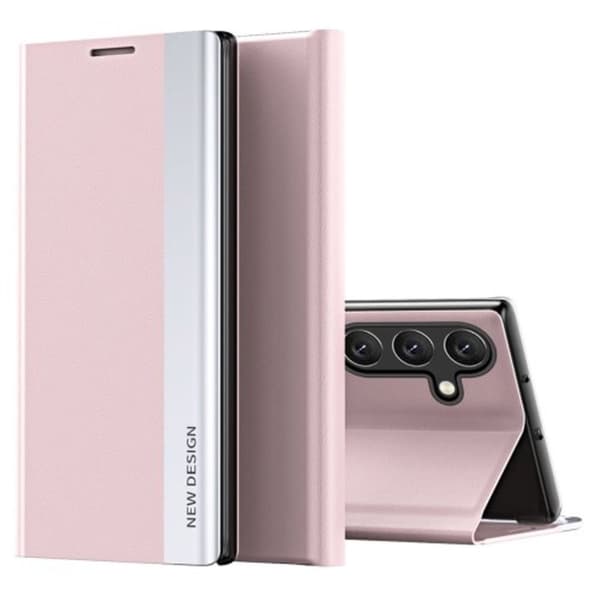 Samsung Galaxy A05s 4G fodral med stativ - Rosa