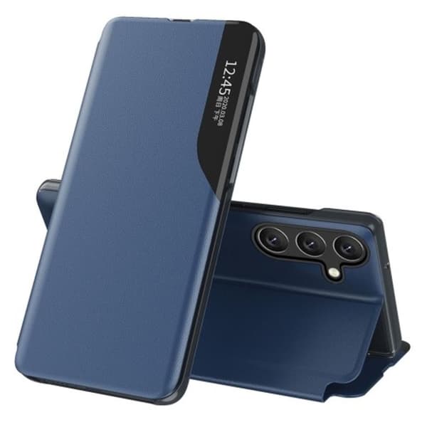 Samsung Galaxy A05s fodral med stativ - Blå