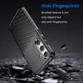 Miniatyrbild 3 av 6: Samsung Galaxy S24 Skal Twill Textur Svart