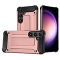 Miniatyrbild 1 av 6: Samsung Galaxy S24 Skal Shockproof Armor Hybrid Roséguld