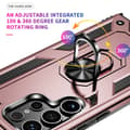 Miniatyrbild 3 av 6: Samsung Galaxy S24 Ultra Skal Ring Hybrid Armor Roséguld