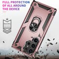 Miniatyrbild 2 av 6: Samsung Galaxy S24 Ultra Skal Ring Hybrid Armor Roséguld
