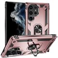 Miniatyrbild 1 av 6: Samsung Galaxy S24 Ultra Skal Ring Hybrid Armor Roséguld