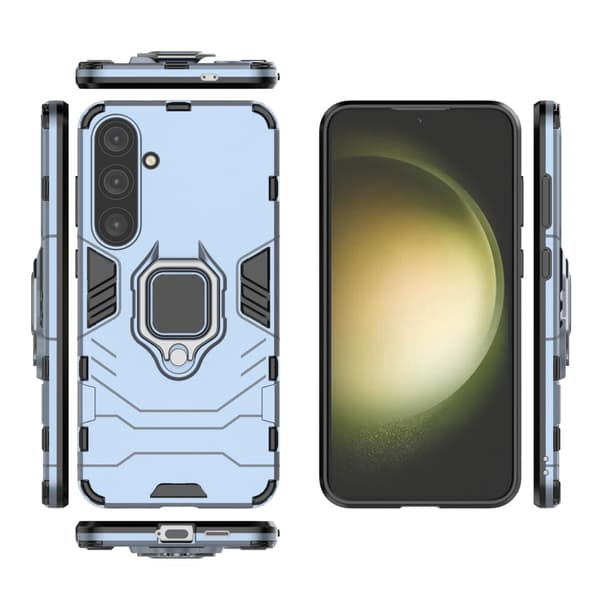 Samsung Galaxy S24 Plus Skal Ring Hybrid Armor Navy Blue