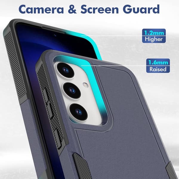 Samsung Galaxy S24 Skal Xtreme Shockproof Hybrid Mörk Blå