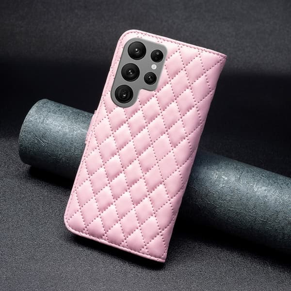 Samsung Galaxy S24 Ultra Fodral Diamond Rosa