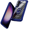 Miniatyrbild 2 av 6: Samsung Galaxy S24 Skal Shockproof Ring Hybrid Blå