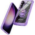 Miniatyrbild 2 av 6: Samsung Galaxy S24 Skal Shockproof Ring Hybrid Lila