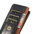 Miniatyrbild 5 av 6: KHAZNEH Galaxy S25 Plus / S24 Plus Fodral Äkta Läder RFID Blå
