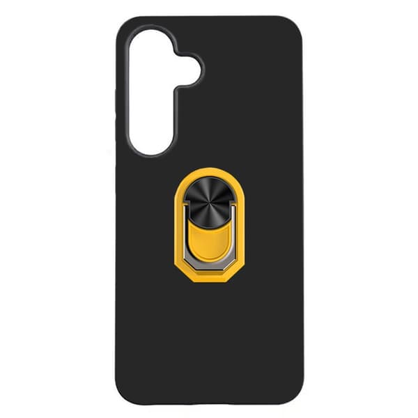 TPU ringcover Samsung Galaxy S24 Plus - Gul