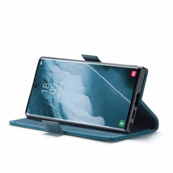 CaseMe Smart Magnet FlipCase Samsung Galaxy S24 Ultra - Blå