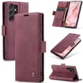 Miniatyrbilde 4 av 4: CaseMe Smart Magnet Flipdeksel Samsung Galaxy S24 Ultra - Burgund