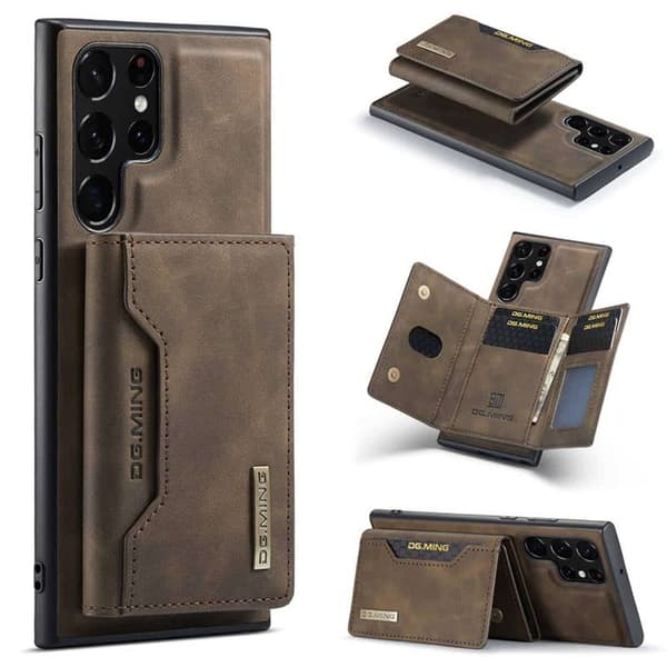 DG-Ming M2 deksel Samsung Galaxy S24 Ultra - Coffee