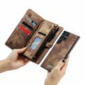 Miniatyrbillede 4 af 8: CaseMe mobilcover 008 8-kort Samsung Galaxy S24 Ultra - Brun