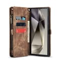Miniatyrbillede 1 af 8: CaseMe mobilcover 008 8-kort Samsung Galaxy S24 Ultra - Brun
