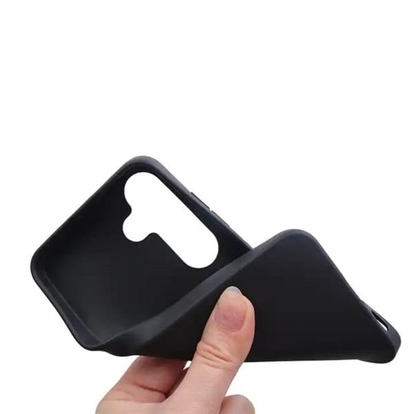 Silikondeksel Samsung Galaxy S24 Plus - Svart