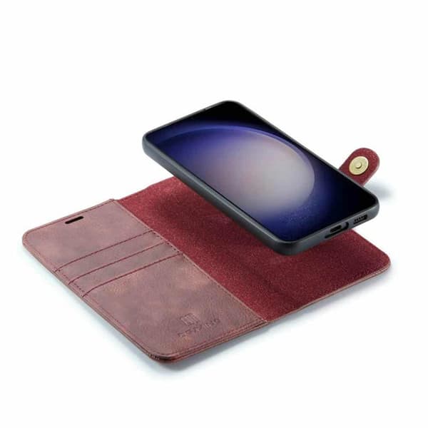 Wallet DG-Ming 2i1 Samsung Galaxy S24 Plus - Rød