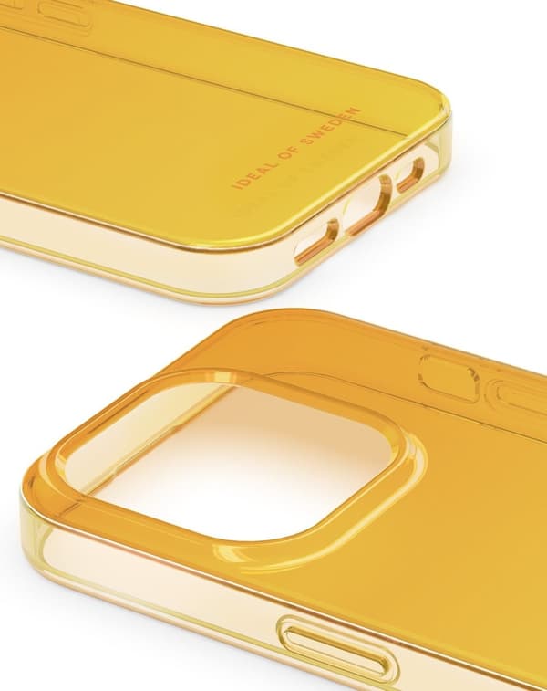 Clear Case iPhone 15 Pro Orange Spritz