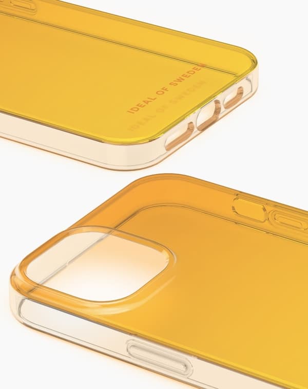Clear Case iPhone 15 Plus Orange Spritz