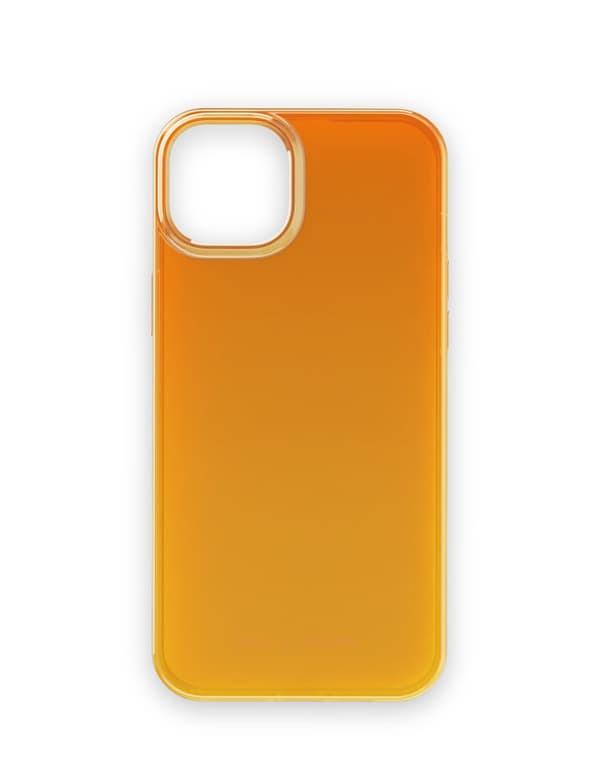 Clear Case iPhone 15 Plus Orange Spritz