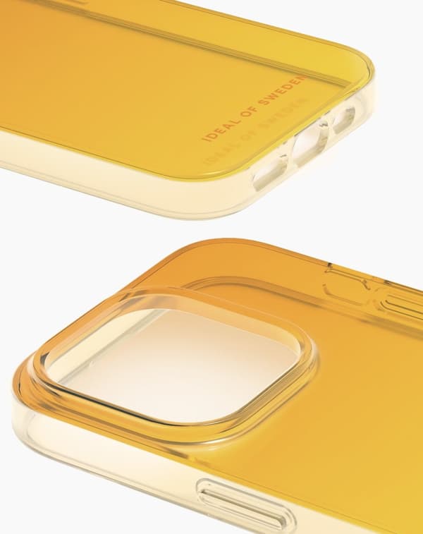 Clear Case iPhone 14 Pro Orange Spritz