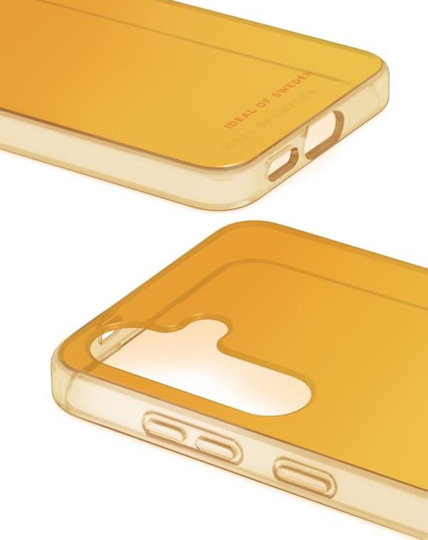 Clear Case Galaxy S24 / S25 Orange Spritz