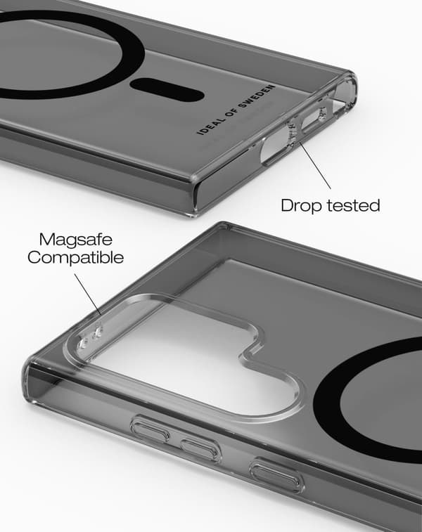 Clear Case MagSafe Galaxy S24 Ultra Tinted Black