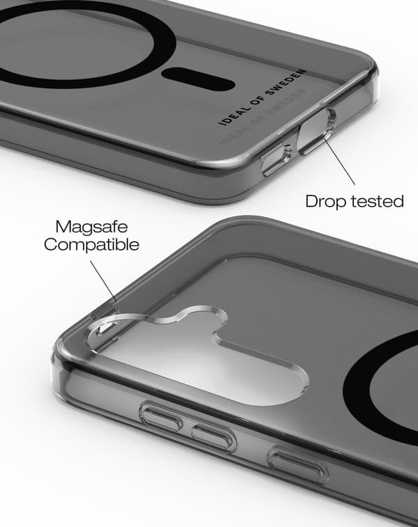 Clear Case MagSafe Galaxy S24 / S25 Tinted Black