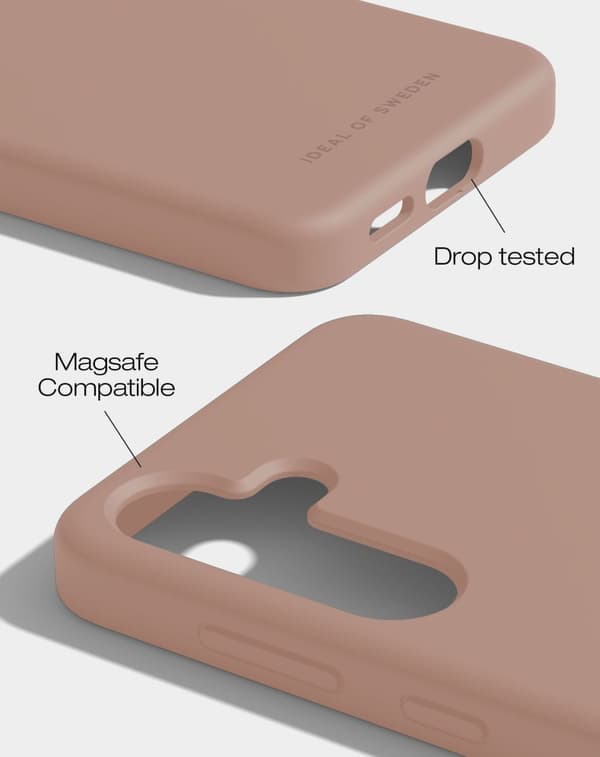 Silicone Case MagSafe Galaxy S24 Plus / S25 Plus Blush Pink
