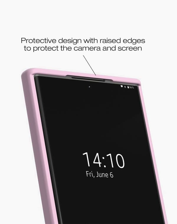 Silicone Case Galaxy S24 Ultra Bubblegum Pink