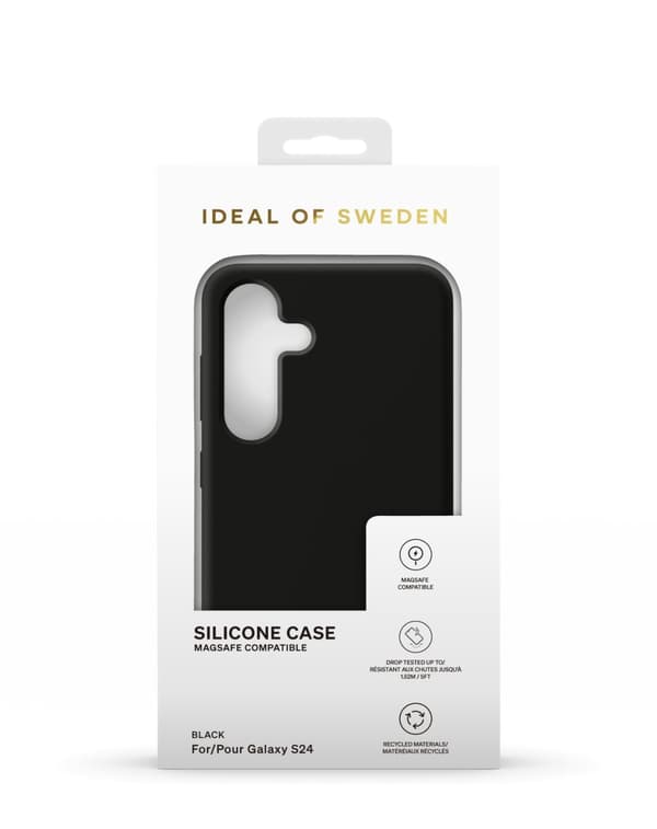 Silicone Case MagSafe Galaxy S24 Black
